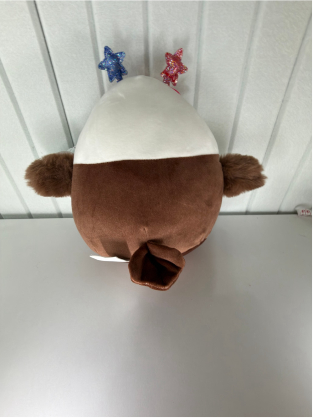 Squishmallows Edward the Bald Eagle 8” Plush NWT Patriotic Red White Blue Stars - Picture 4 of 5